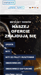 Mobile Screenshot of metalnit.pl